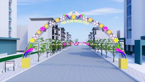 Kế hoạch tổ chức khai trương Phố đi bộ Hoàng Diệu, thành phố Lai Châu