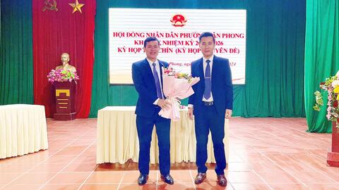 Kỳ họp thứ chín, HĐND phường Tân Phong Khóa IV, nhiệm kỳ 2021-2026