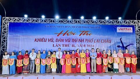 Hội thi khiêu vũ, dân vũ thành phố Lai Châu lần thứ II, năm 2024