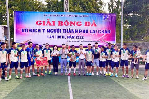 Giải bóng đá vô địch 7 người thành phố Lai Châu lần thứ III năm 2022