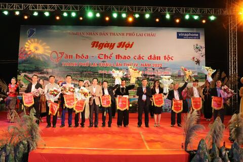 Khai mạc Ngày hội Văn hóa - Thể thao các dân tộc thành phố Lai Châu lần thứ IV, năm 2022.