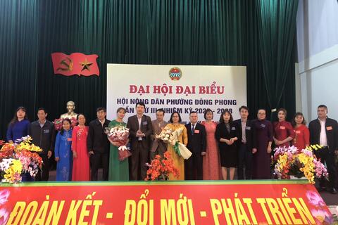 Đại hội Đại biểu Hội Nông dân phường Đông Phong, Tân Phong nhiệm kỳ 2023 - 2028