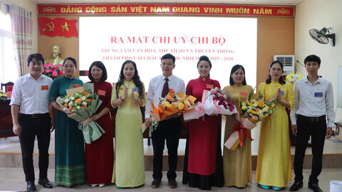 Đại hội Chi bộ Trung tâm VHTT&TT thành phố Lai Châu lần thứ II, nhiệm kì 2025 – 2030