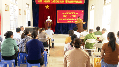Hội nghị tuyên truyền, phổ biến công tác tôn giáo