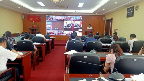 Thành ủy Lai Châu tổ chức hội nghị quán triệt các văn bản, quy định về công tác cán bộ.
