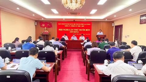 Hội nghị lần thứ 14 Ban Chấp hành Đảng bộ thành phố Lai Châu