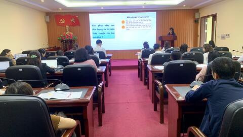 Hội nghị bàn giải pháp nâng cao chất lượng tuyển sinh vào lớp 10 và thực hiện Thông tư 29 của Bộ Giáo dục và Đào tạo