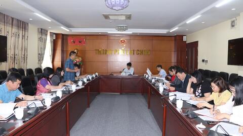 HĐND thành phố làm việc với UBND thành phố giám sát về kế hoạch phát triểnKTXH, đảm bảo QPAN giai đoạn 2021 – 2025