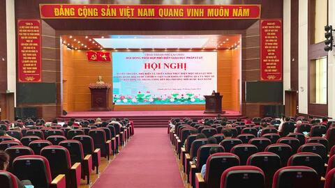 Hội nghị tuyên truyền, phổ biến và triển khai thực hiện một số Luật mới