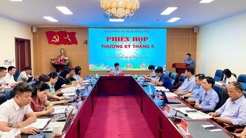 Uỷ ban nhân dân thành phố tổ chức phiên họp thường kì tháng 5, năm 2025