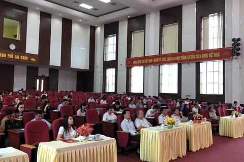 Hội nghị Báo cáo viên tuyên truyền biển đảo, biên giới, đất liền