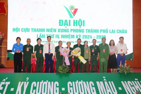 Đại hội Hội cựu Thanh niên xung phong thành phố Lai Châu lần thứ IV, nhiệm kỳ 2024-2029