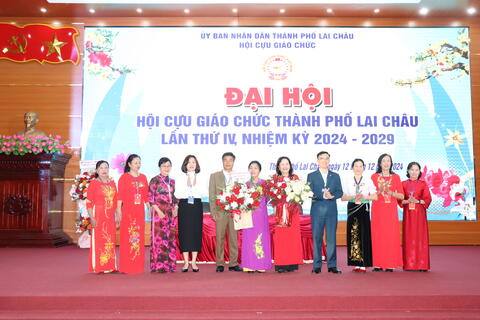 Đại hội Hội Cựu giáo chức thành phố Lai Châu lần thứ IV, nhiệm kỳ 2024 – 2029