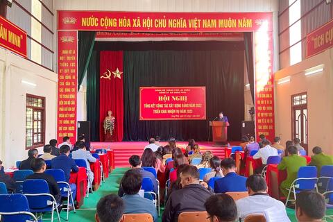 Đảng ủy xã Sùng Phài tổ chức hội nghị tổng kết công tác xây dựng Đảng năm 2022, triển khai nhiệm vụ năm 2023.