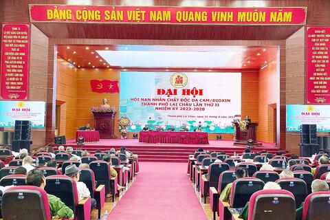 Đại hội Hội nạn nhân chất độc da cam/dioxin thành phố Lai Châu lần thứ II, nhiệm kì 2023 – 2028