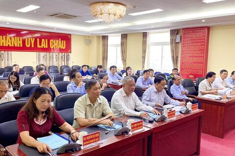Hội thảo đề cương chi tiết cuốn lịch sử Đảng bộ thành phố Lai Châu (2004 - 2024)