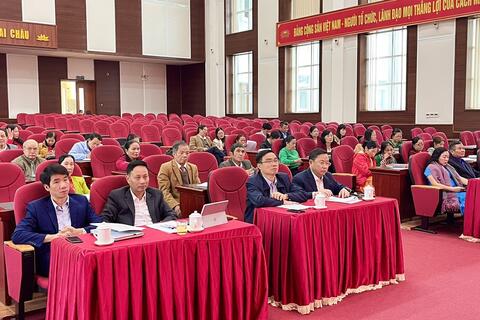 Hội nghị giao ban Hội Cựu giáo chức tỉnh Lai Châu lần thứ V, nhiệm kì 2020 – 2025