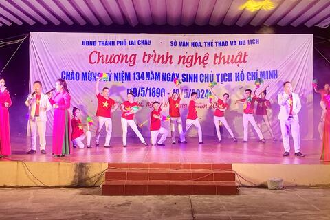 Chương trình nghệ thuật chào mừng kỉ niệm 134 năm ngày sinh Chủ tịch Hồ Chí Minh