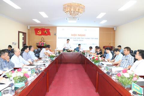 Hội nghị giao ban Cụm các đô thị vùng Tây Bắc năm 2024