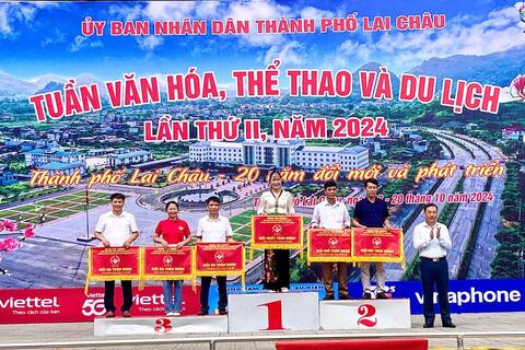 Bế mạc Tuần Văn hóa, Thể thao và Du lịch thành phố Lai Châu lần thứ II, năm 2024