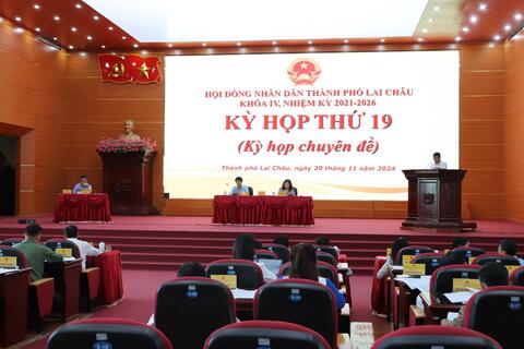 Kỳ họp thứ 19 (chuyên đề) HĐND thành phố khóa IV, nhiệm kỳ 2021-2026