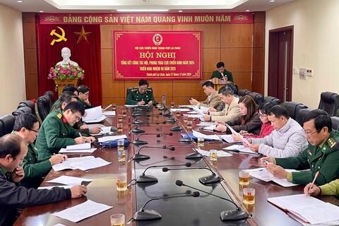 Hội nghị tổng kết công tác Hội, phong trào Cựu chiến binh năm 2024, triển khai nhiệm vụ năm 2025