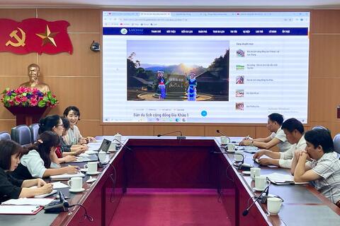 Thành phố Lai Châu làm việc với Cơ quan Hợp tác quốc tế Nhật Bản tại Việt Nam