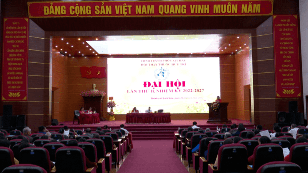 Đại hội Hội Thầy thuốc hưu trí Thành phố Lai Châu nhiệm kỳ 2022 - 2027