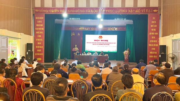 Hội nghị tiếp xúc cử tri phường Tân Phong, Quyết Thắng